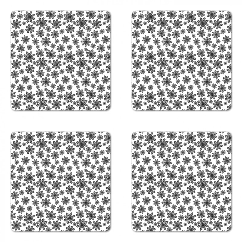 Square 4 Piece Coaster Set