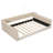 Full XL Size Upholstery Daybed And Side Storage Pocket,Beige-352889565-352889554