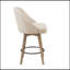 Tabouret de comptoir avec siège pivotant