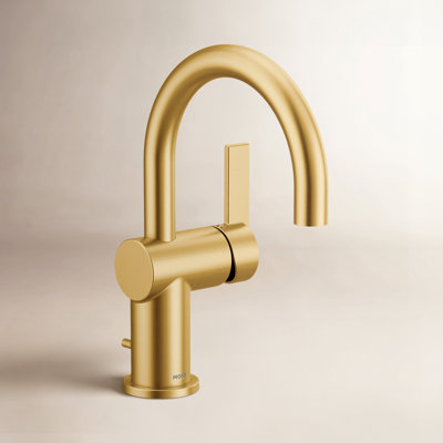 Cia Single-Hole Bathroom Faucet with Drain