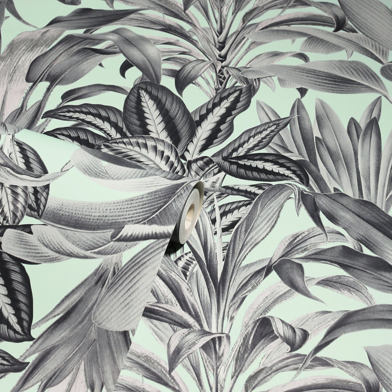 Papier peint Alice, Vert
