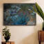 Iris et eau sur toile-92493780-92493773