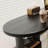 Black Rectangular Solid Wood  desk-1843847035