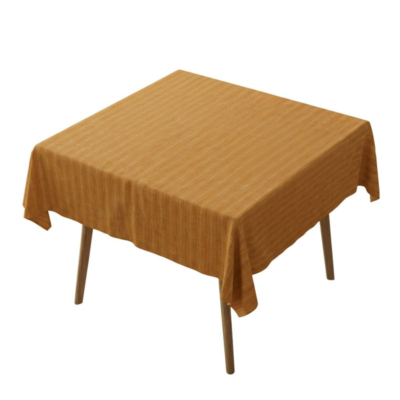 Elegant Tablecloth (55 x 55 Inches), 65% Cotton / 35% Polyester, Easy Clean, Machine Washable at 86°F, Tumble Dryer Safe, Ironable | Perfect for Dining Table & Special Occasions, Durable & Stylish Design