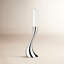 Cobra Stainless Steel Floor Candlestick-46556759-46556760