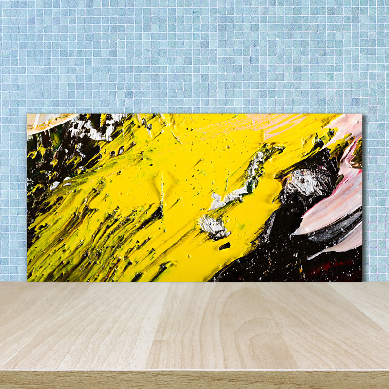 Bairo 50cm W x 100cm L Glass Peel and Stick Panel