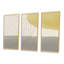 Compositions géométriques minimalistes de formes élémentaires XXXIV - reproduction de cadre photo sur toile 3 pièces-936332126-936332098
