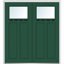 Portes d'entrée pré-installées en fibre de verre 2 panneaux 1 panneau Craftsman-37180597-37180592-37180595