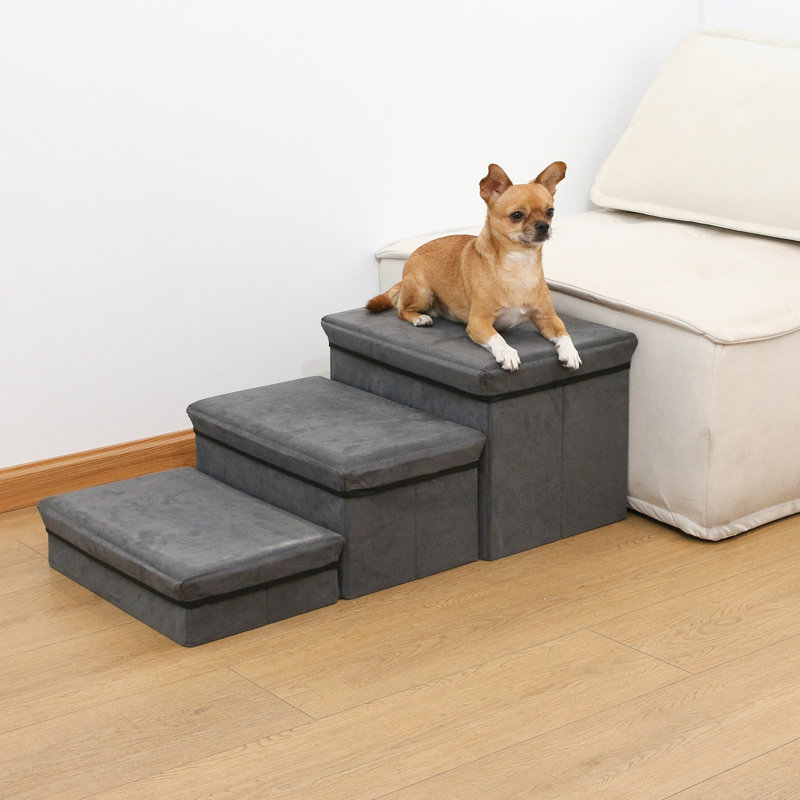 Escalier de rangement pour escalier pour animaux