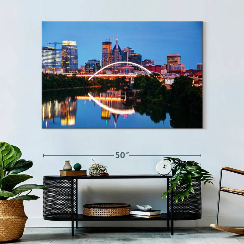 Kavia, Nashville, Tennessee, paysage urbain, H 34 po x l 51 po