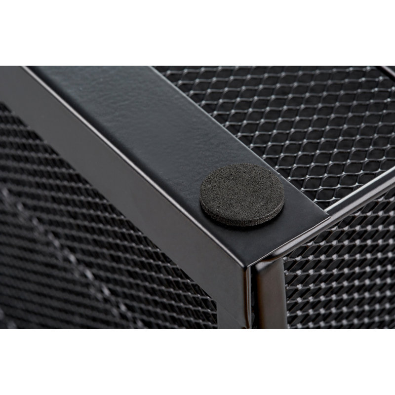 Schaeffer Mesh Stackable File Organizer, Black