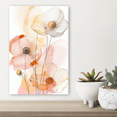 Reproduction d'art mural aquarelle éthéré