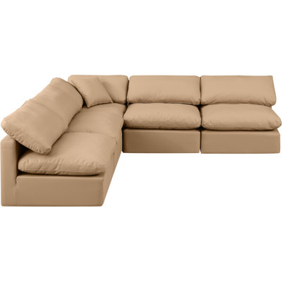 Hinami Upholstered L-Shaped Sectional Reversible