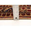 Tapis décoratif beige en laine noué à la main de conception unique 6 pi 9 po X 9 pi 2 po noué à la main New Age