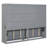 Full Size Murphy Bed Wall Bed,Gray