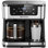 AIRMSEN 12-Cup Programmable Dual Coffee Maker – Single Serve Machine for K-Cup Pods & Ground