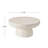 Rey Patio Round Magnesium Oxide Coffee Table-1876125684