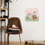 «The Swan's Gift», art mural automne contemporain abstrait rustique-129001270