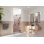 Stellar 41.5 in. x 78 in. Fully Frameless 3 Panel Inline Hinge Shower Door