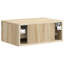 49cm W Manufactured Wood Bedside Table-583766333