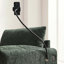 Canapé simple de 38 po avec repose-pieds de rangement, support de téléphone réglable, chargeur USB et accoudoirs en forme d'oreiller, chaise longue à siège large-448268175