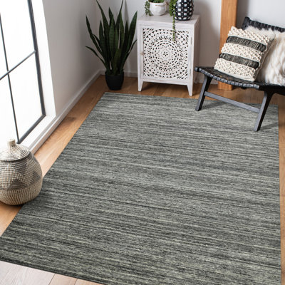 Holliman Wool Striped Indoor Rug