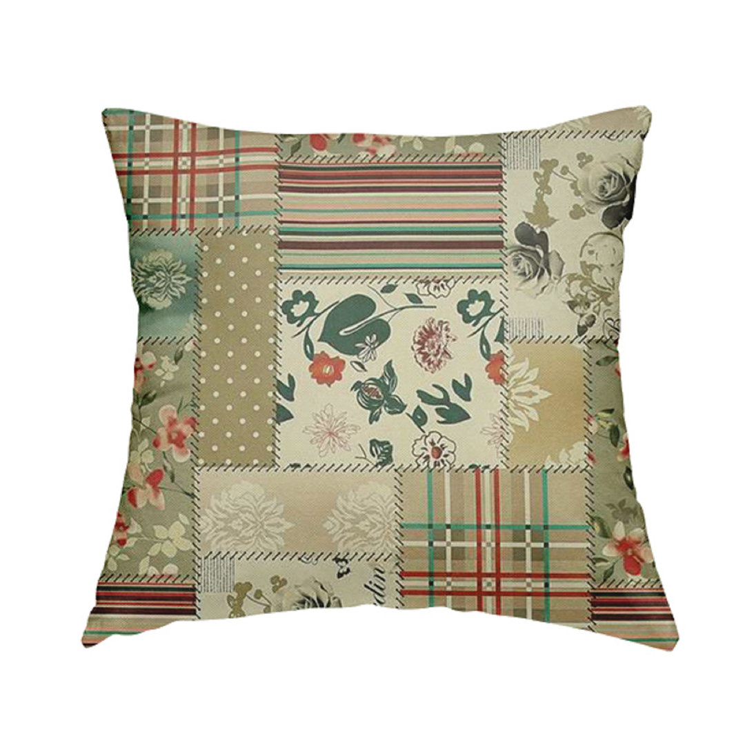 Venable Patchwork Square Cushion