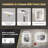 Chrisna UL Certified LED Bathroom Vanity Mirror, Front & Backlit, Anti-Fog Tempered Glass with 3-Year Warranty-386945060