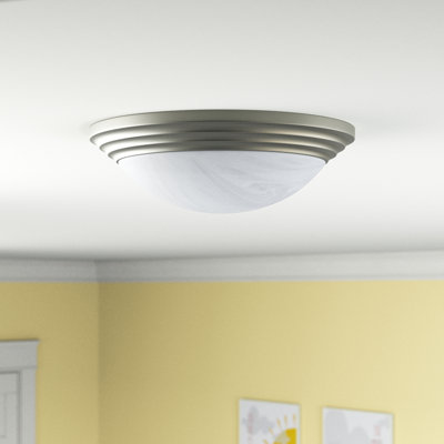 Plafonnier encastré simple 2 lumières Sanira