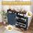 Flip Door Shoe Storage Cabinet with Adjustable Shelves-900705771-888213396