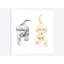 «Yellow And Black Lab Puppies», impression sur toile-31495541-73278473-73280754
