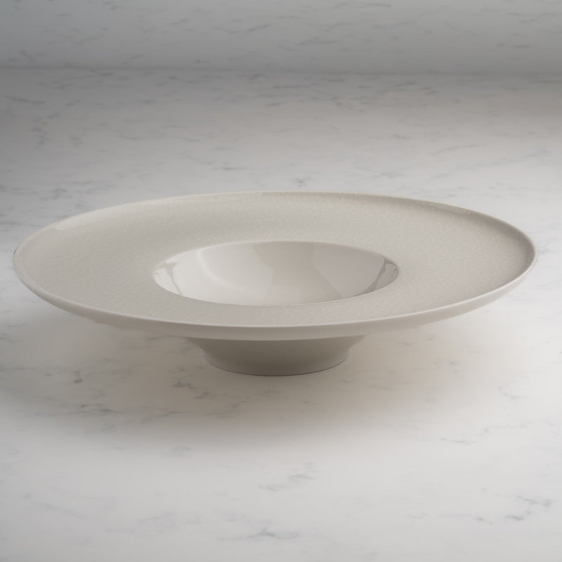 Assiette creuse en porcelaine Privilege Gourmet | Blanc | Paquet de 6 | 11 po
