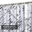 Rideau de douche sans soudure noir grunge avec 12 crochets-1094796625