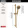 ProClean 7-Spray Hand Shower with Slide Bar, Handheld Shower with High Pressure Spray