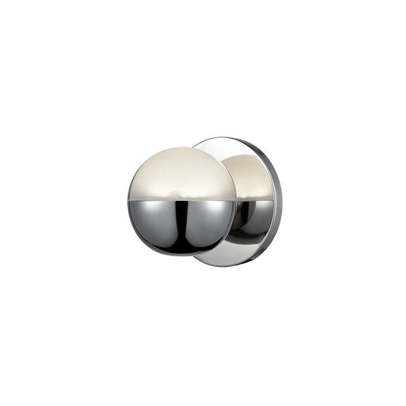 Pluto 1 - Light LED Bath Sconce, Chrome