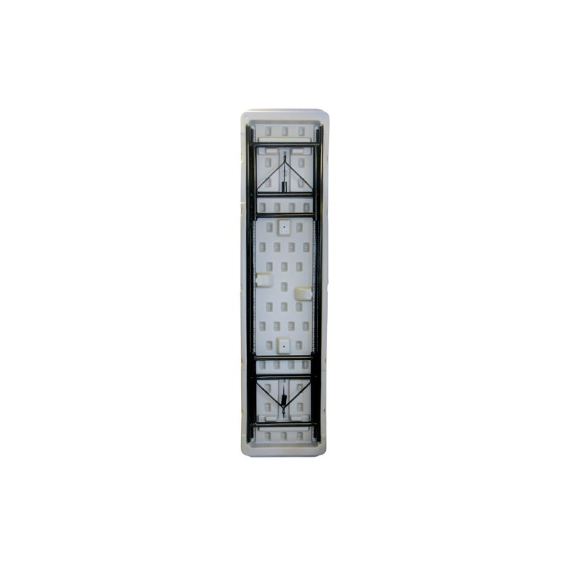 Table pliante en plastique Commercialite, H 30 po x L 96 po x l 18 po