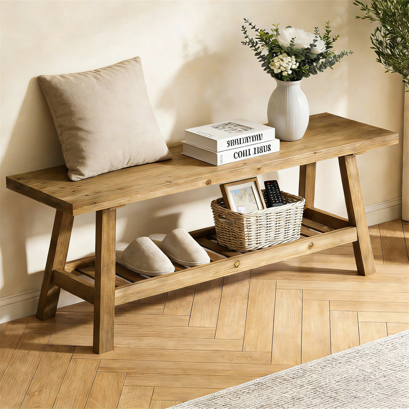 Banc en bois 43 po