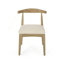 Chaise avec accoudoirs moderne