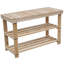 Jasonville 12 Pair Solid Wood Shoe Rack