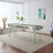 9'Premium Crystal Tempered Glass Shuffleboard Table
