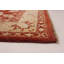 Tapis de la surface en laine rouge/beige 3 pi 2 po x 6 pi 7 po one-of-kind à la main noué la chobi Ofarrell