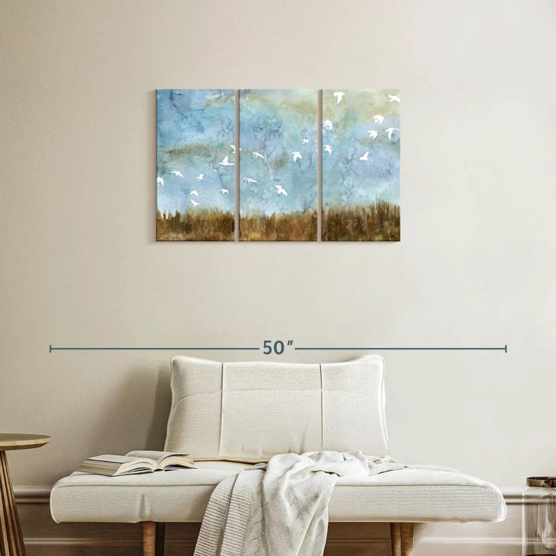 Avery Birds In Flight I, 20" H x 33" W