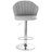 Jaretsy Swivel Upholstered Adjustable Height Counter Stool with Metal Frame-2082259792