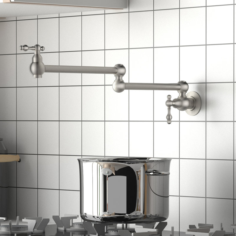 Clihome Kitchen Faucet, Silver