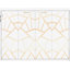 Grand lit blanc avec, imprimé, conduit sous, lit moderne, blanc, motif, prise de courant