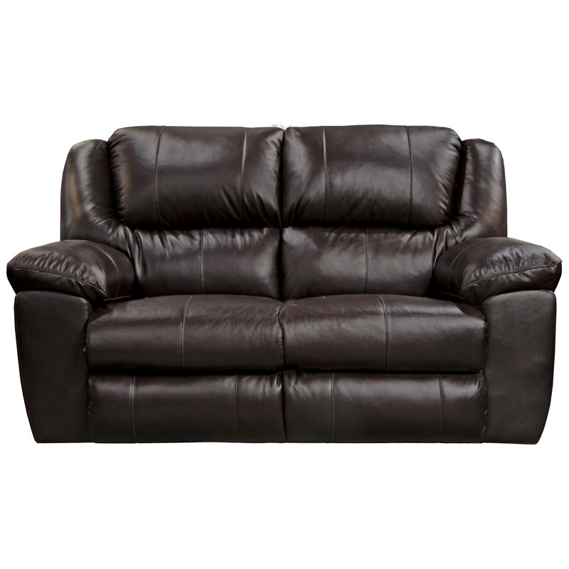 Teone Upholstered 65'' Power Reclining Loveseat