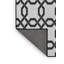 Tapis noir/blanc à motifs Hopp-1066153177