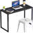 32-Inch Home Office Computer Desk: Mission Style, Black
