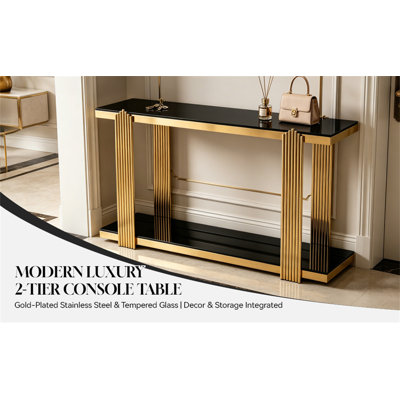 Console à miroir 55,00 pouces
