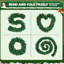 Guirlande 5 pièces 108 po-524379713